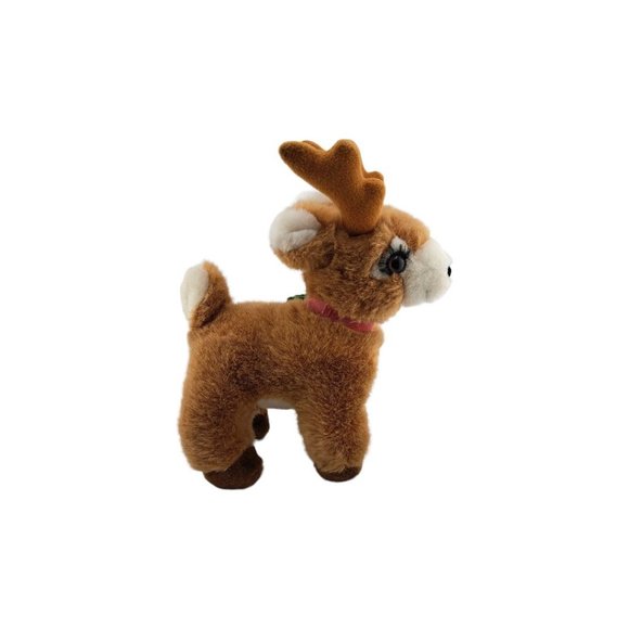 Sexy Lashes Russ Starlight Reindeer Stuffed Animal Plush Long Eyelashes Santa - Picture 3 of 11